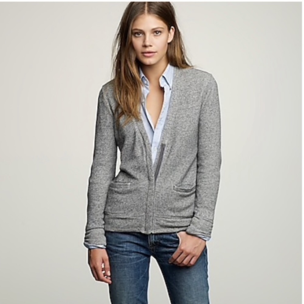 J. Crew Haya Zip Cardigan Size XS